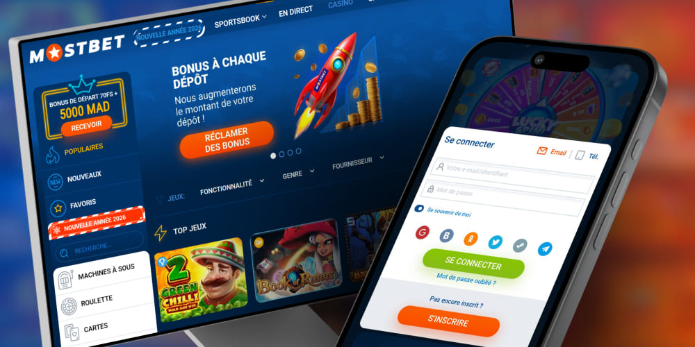Connexion &agrave; Mostbet