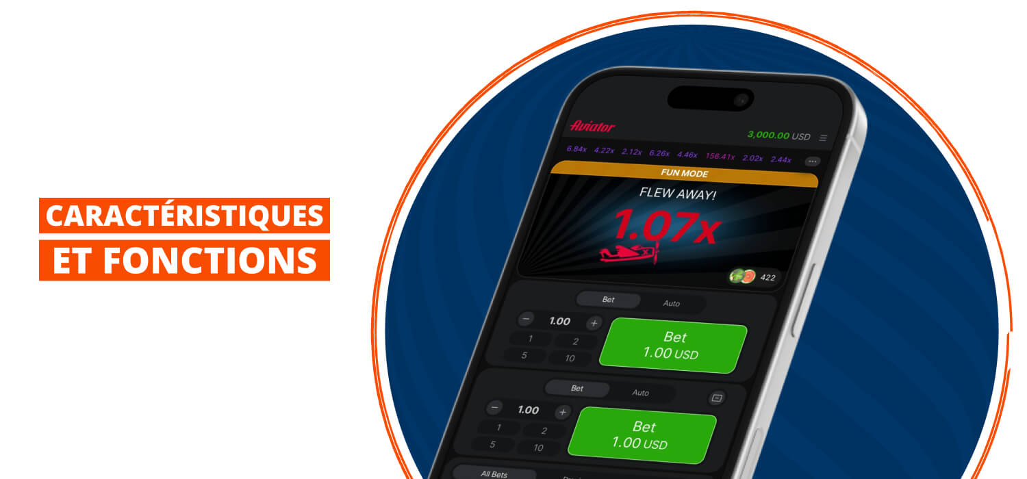 main functions of aviator game